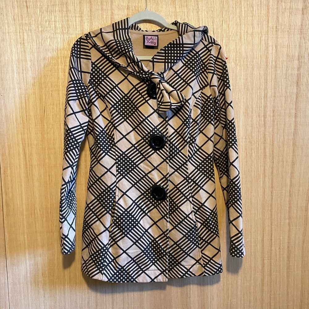 ♥︎EUC Plaid coat♥︎